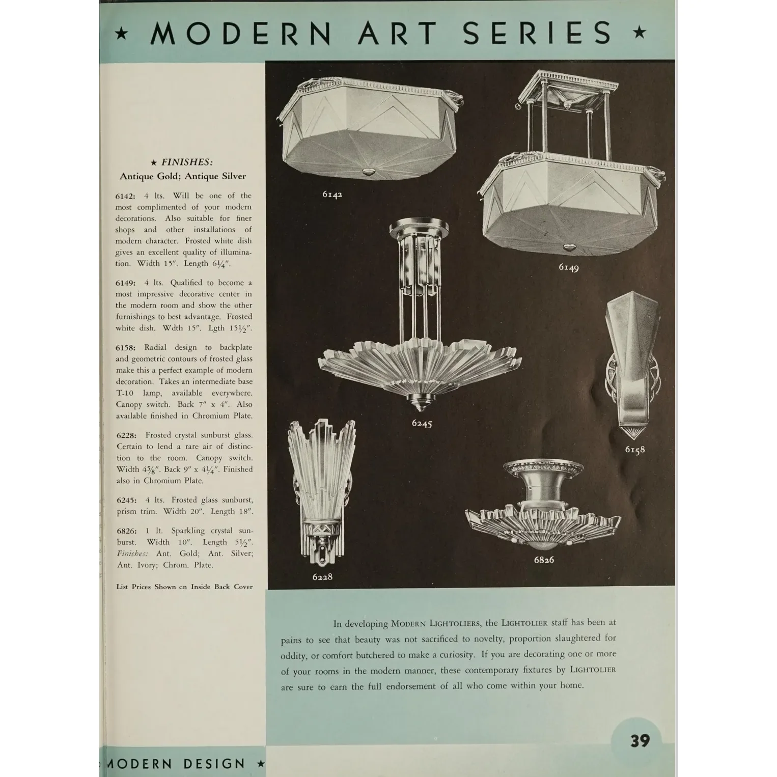 Set of Six Original 1930s Lightolier Art Deco Slip Shade Sconces – Modern Art Series, Model 6158 - View 22