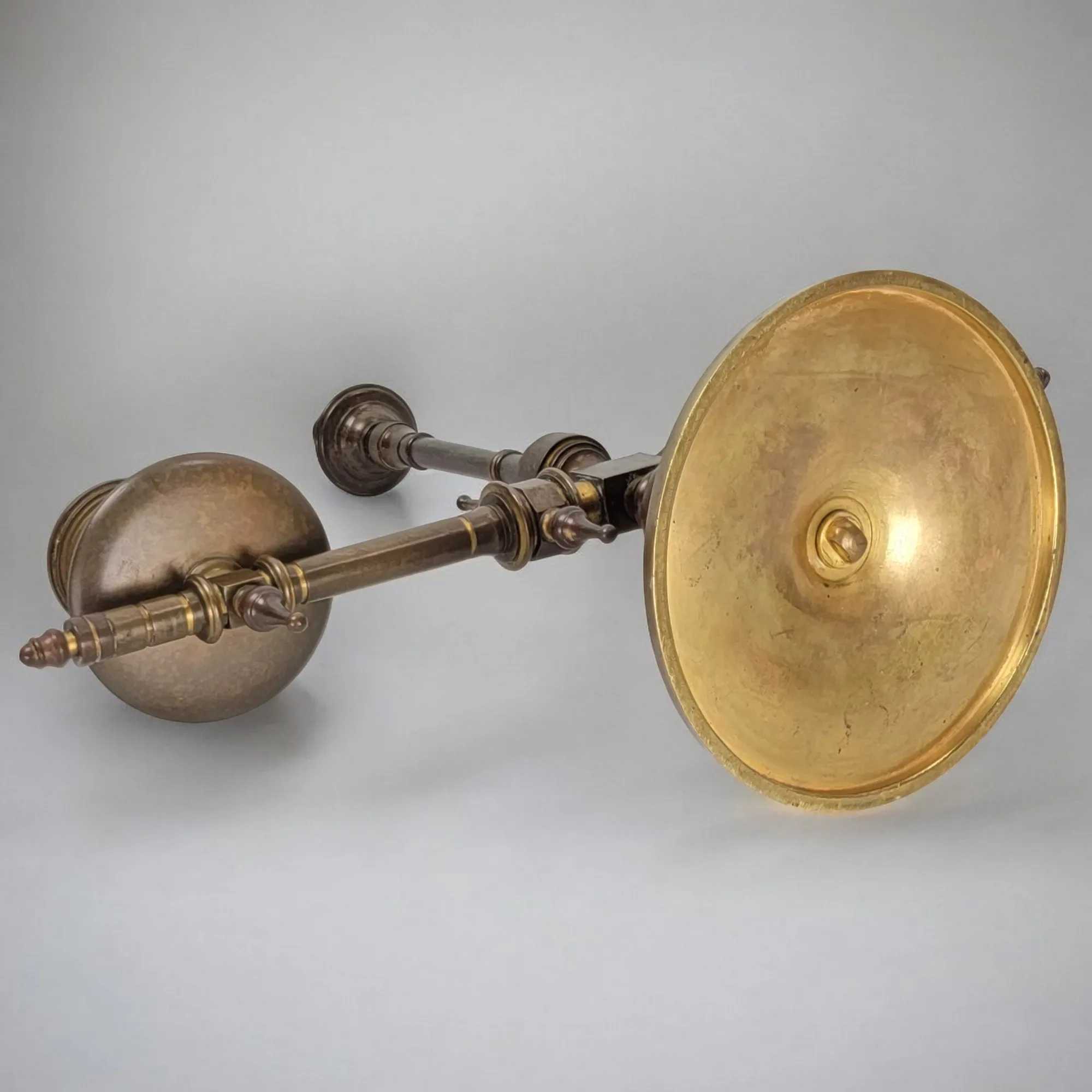 Pair of Antique Bronze Candelabra – Aesthetic Movement – Never Electrified - View 10