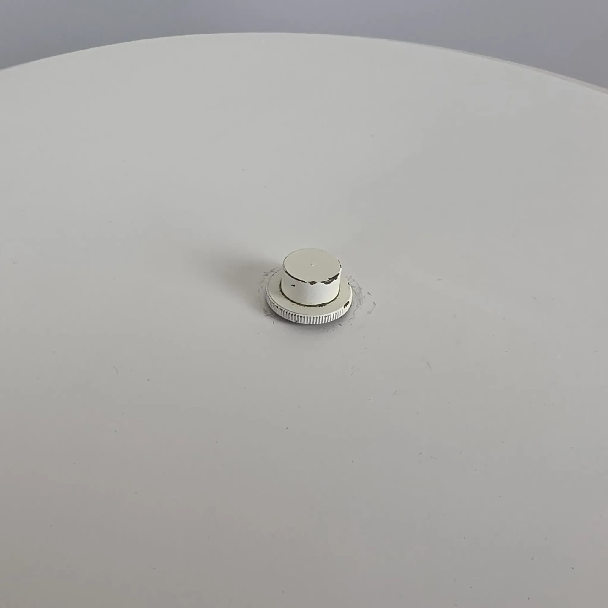 Mid-Century Acrylic Cylinder Table Lamp by Paul Mayen for Habitat, 1970s MCM: brass, red, vintage, mid-century (view 8) - Lighting