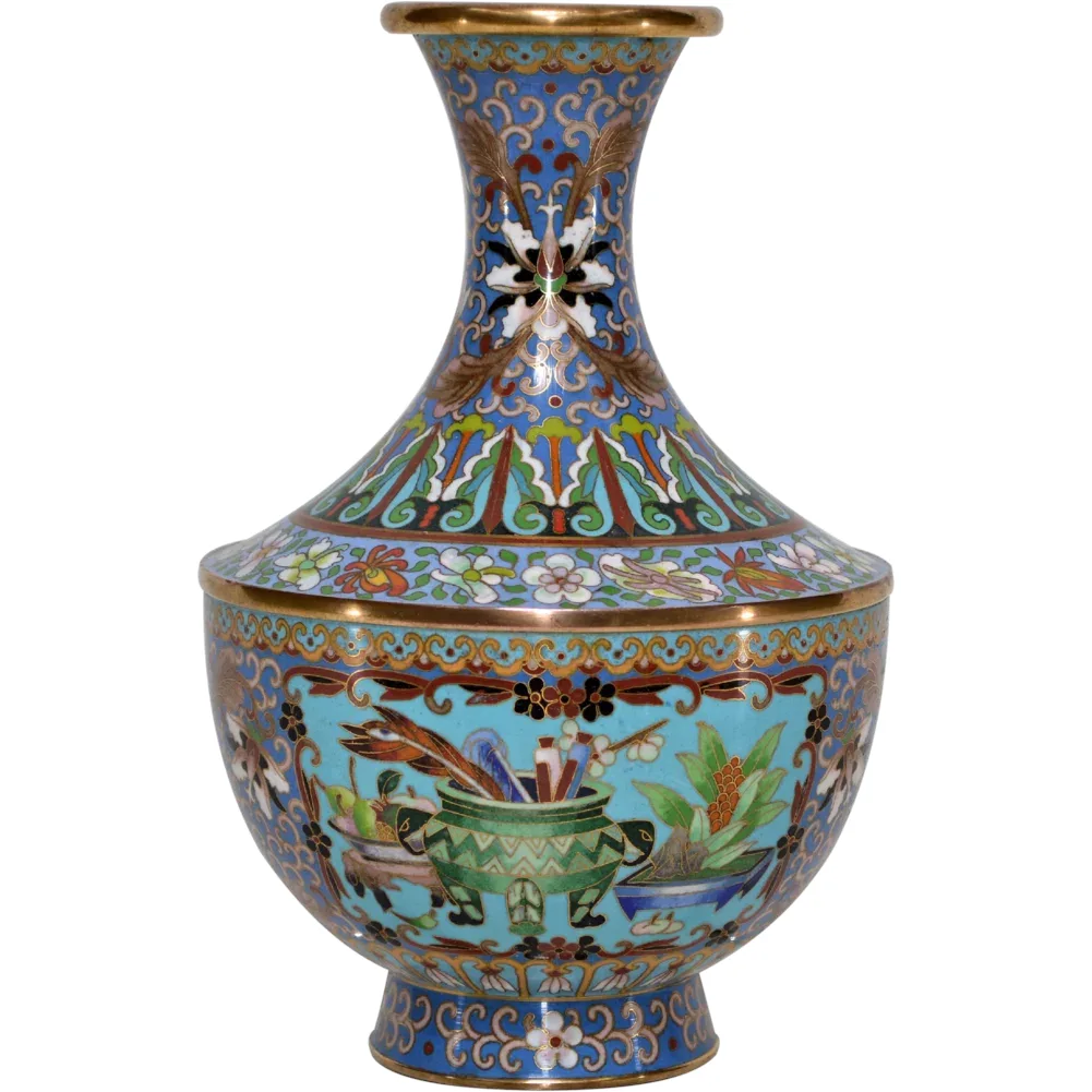 Vintage Maitland Smith Cloisonne Vase