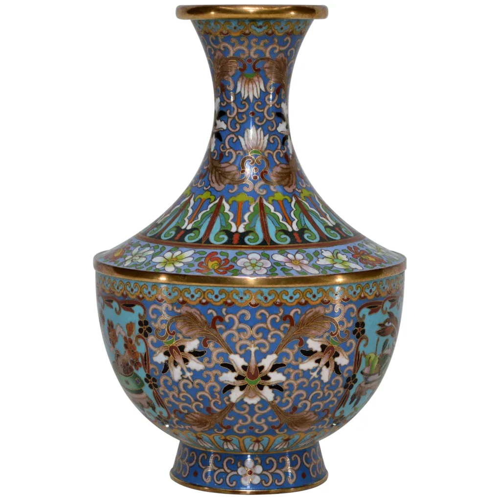 Vintage Maitland Smith Cloisonne Vase - View 2