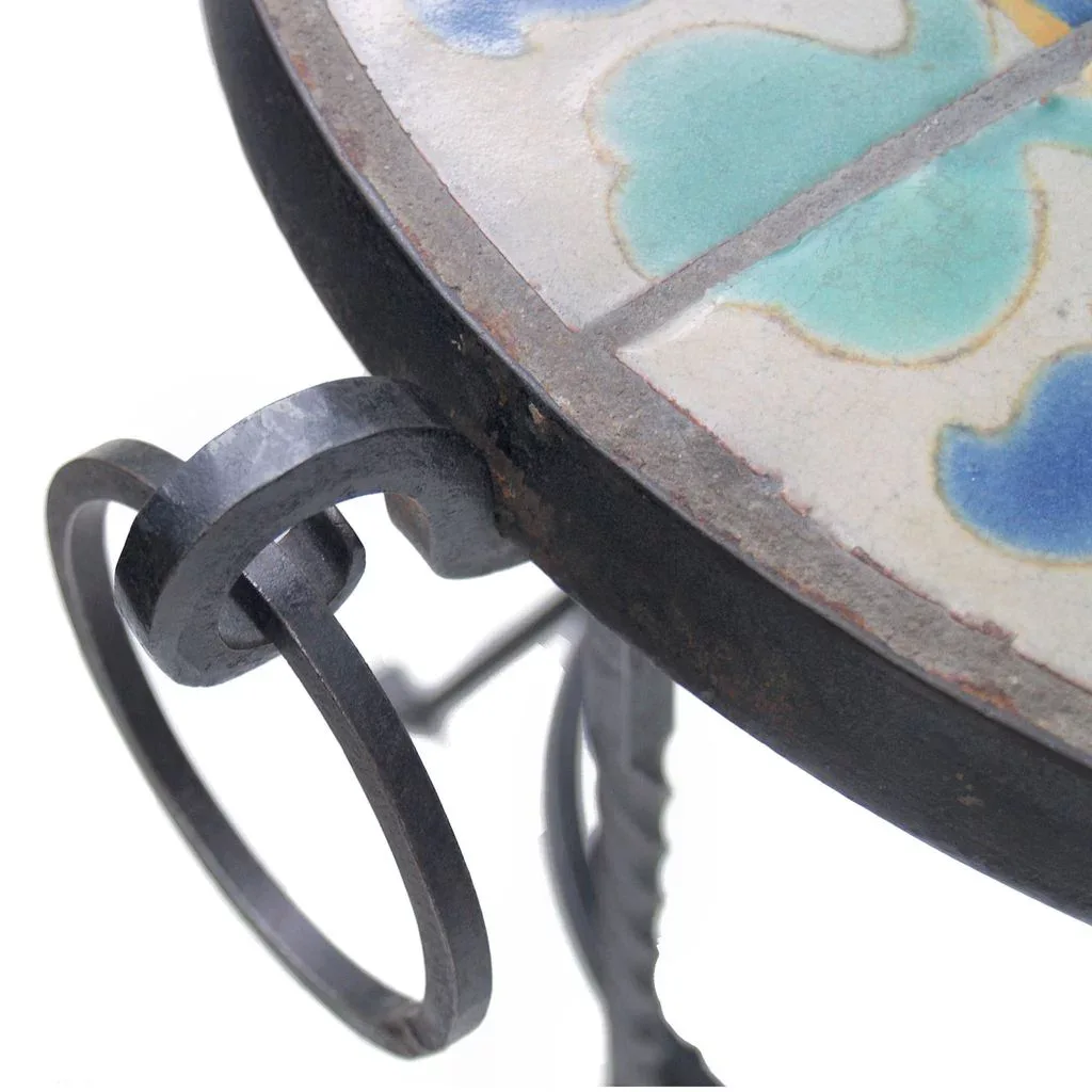 D&amp;M Tile Wrought Iron Table - Spanish Revival - View 5