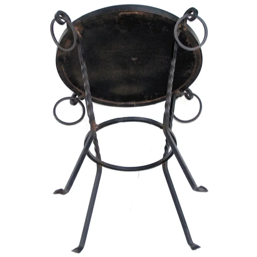 D&amp;M Tile Wrought Iron Table - Spanish Revival - View 6